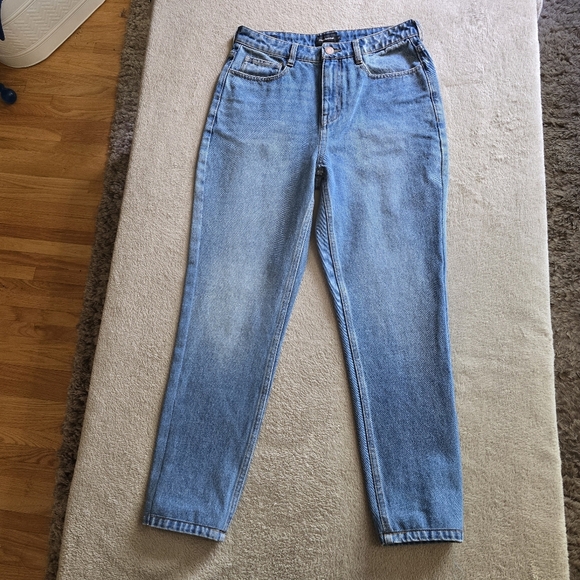 Frank And Oak Stevie Tapered Leg Cropped Jeans Size 27 - Picture 4 of 12